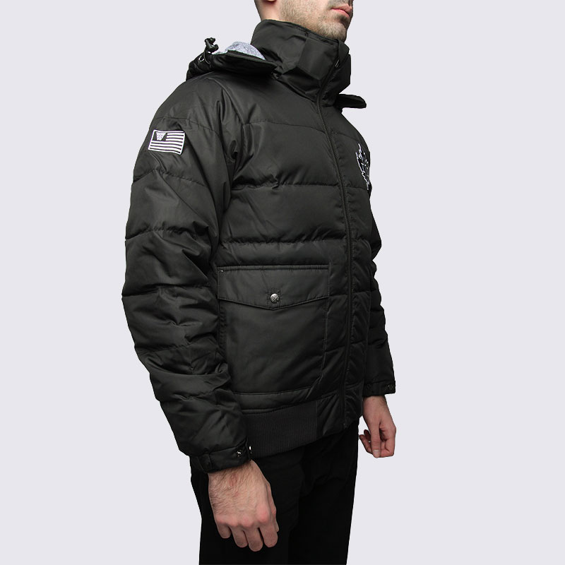 мужская черная куртка K1X 1ST Pick Down Jacket 1100-0214/0001 - цена, описание, фото 4